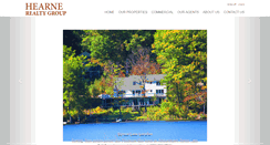 Desktop Screenshot of hearnerealty.com