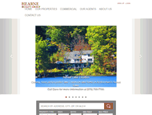 Tablet Screenshot of hearnerealty.com